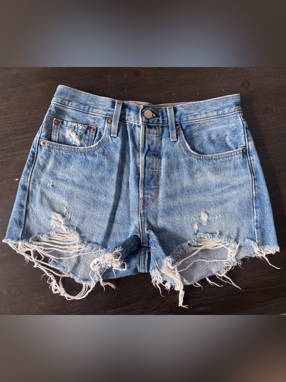 Levi’s 501 denim shorts - Picture 1 of 4